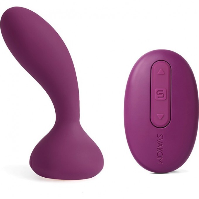 Анальный вибромассажер SVAKOM JULIE VIOLET SPM-04W Анальный вибромассажер SVAKOM JULIE VIOLET SPM-04W